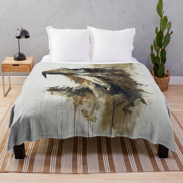 Item preview, Bold Eagle Expressionist Portrait designed and sold by caracatita75.
