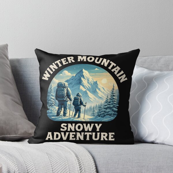 Item preview, A fabulously snowy adventure through the winter mountains designed and sold by e-camelleone.