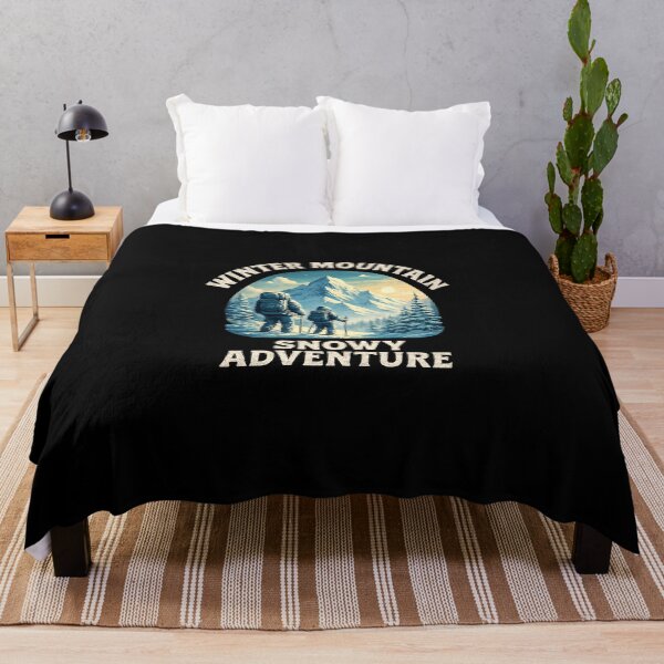 Item preview, A fabulously snowy adventure through the winter mountains designed and sold by e-camelleone.