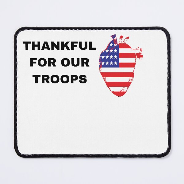 Item preview, Thankful For Our Troops - Thanksgiving designed and sold by USAHeartShop.