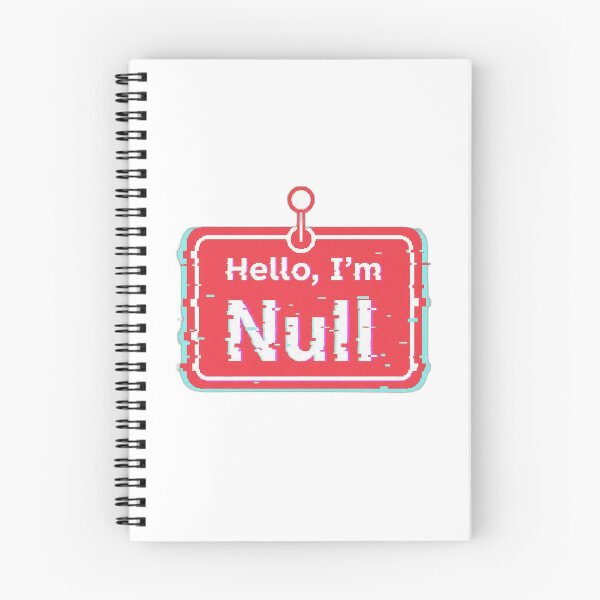 Item preview, Hello I’m Null Programmer Humor designed and sold by WiserShop.