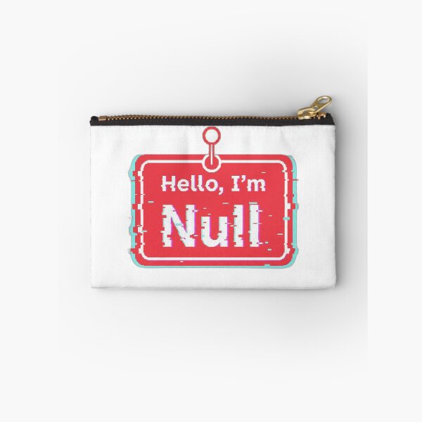 Item preview, Hello I’m Null Programmer Humor designed and sold by WiserShop.