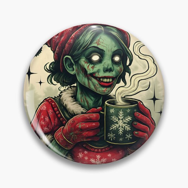 Item preview, Zombie Elf - Christmas Zombie - Ho Ho Ho Horror designed and sold by NightTimeJ.