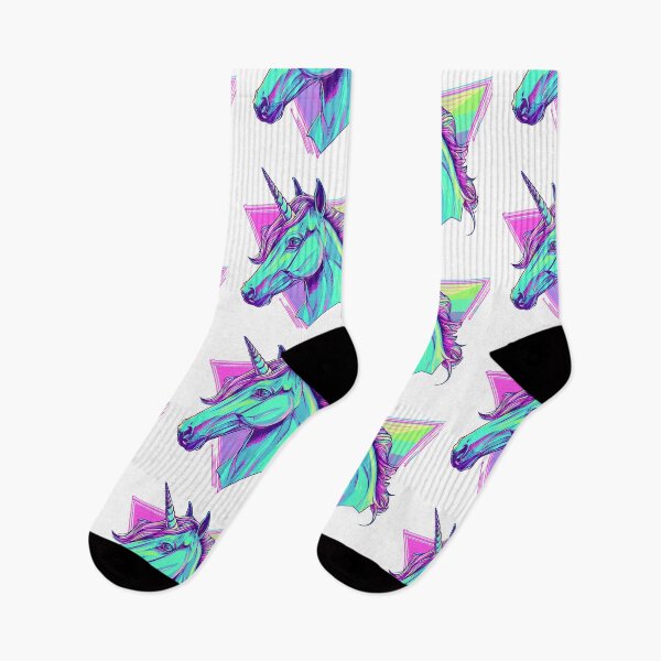 Item preview, Synthwave Unicorn – Retro Futuristic Neon Art designed and sold by Wawan35200.