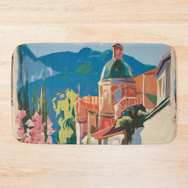 Item preview, Menton Riviera | French Travel Poster Art designed and sold by CARRAANN.