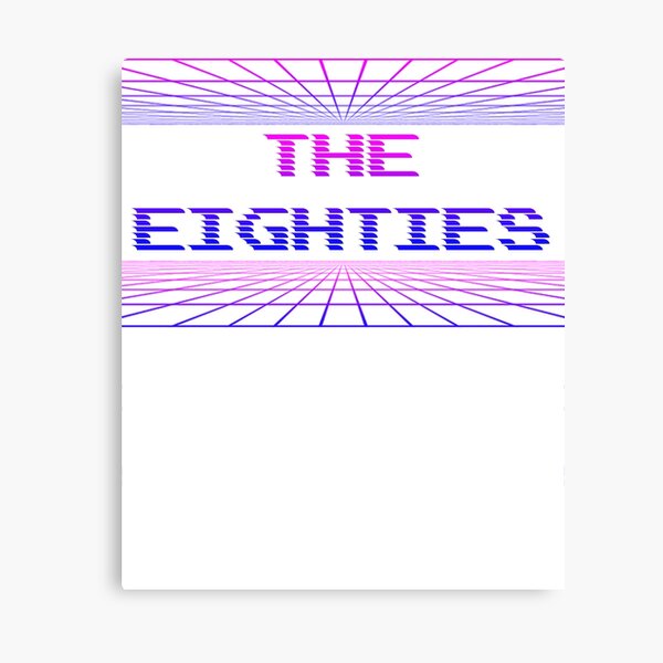 Synthwave, Retrowave Design For The Eighties Music Lovers Canvas Print