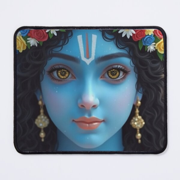 Item preview, Radhas glow in Krishnas eyes designed and sold by ritusdesigns.