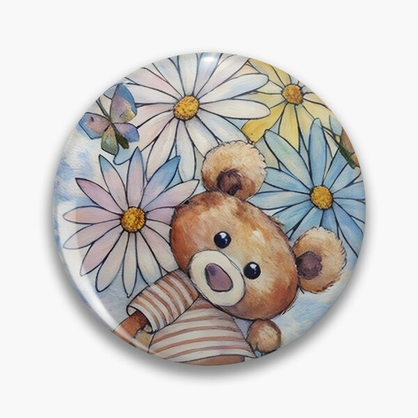 Item preview, Get Well Teddy Bear designed and sold by tomorrowsart.