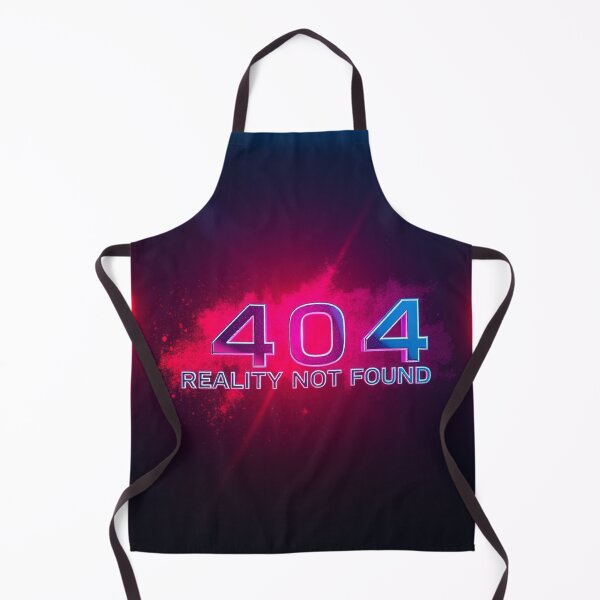 Item preview, 404 Reality Not Found – Y2K Chrome Glitch Design designed and sold by CMdigit.