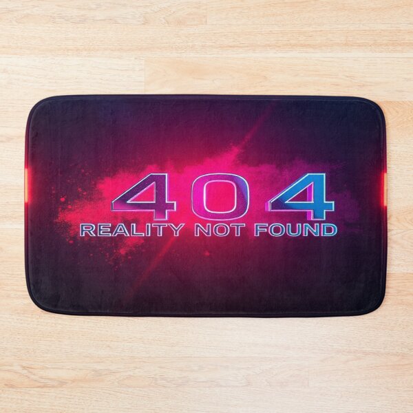 Item preview, 404 Reality Not Found – Y2K Chrome Glitch Design designed and sold by CMdigit.