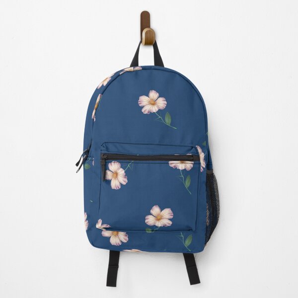 Item preview, Wildflower. Blue background designed and sold by Alex Blud.