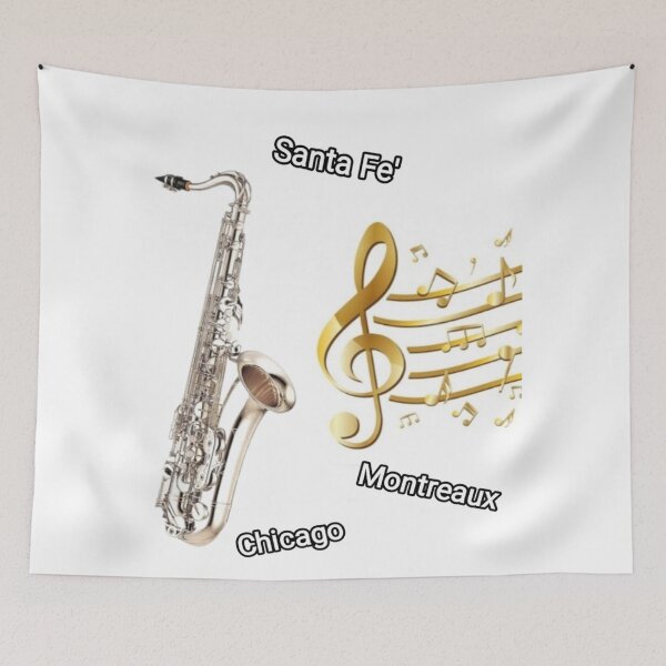 Item preview, Music Instruments into Digital Art: Saxophones designed and sold by QuasarDigitalSurrealism.