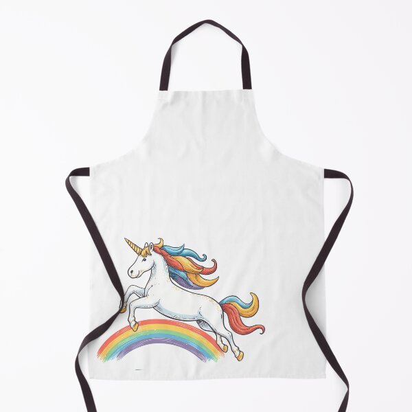 Artikelvorschau, Mythisches Einhorn springt über den Regenbogen entworfen und verkauft von Wawan35200.