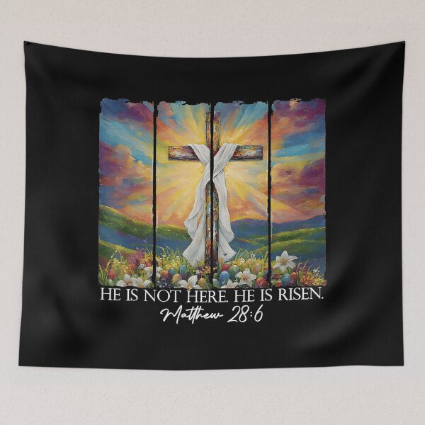 Item preview, being the after It from used of especially resurrection dead resurrection crucified. Jesus commonly to Easter, Christianity during the is celebrate Christ, commemorating his in designed and sold by JUSchallerArt.