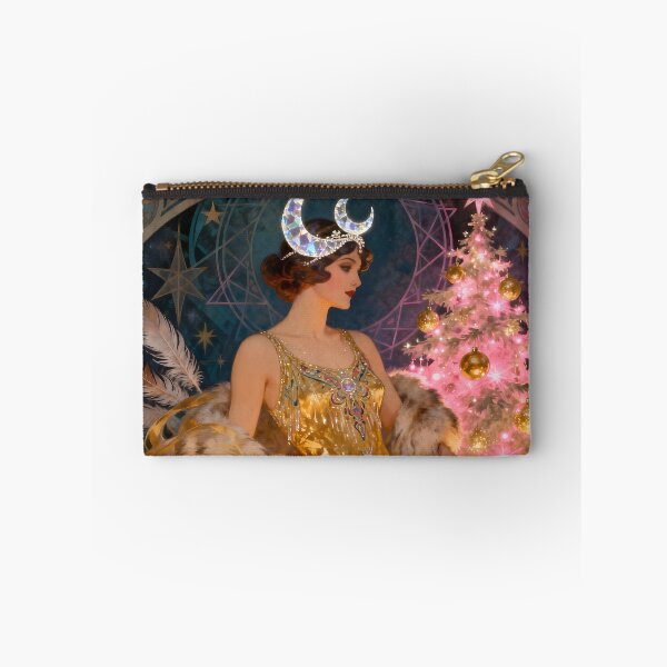 Item preview, Vintage Christmas Goddess – A 1920s Celebration of Light. Art of Sonia Sarkali designed and sold by SoniaSarkali.