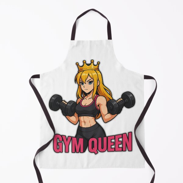 Item preview, Gym Queen Anime Girl – Blonde Fitness Girl – Workout Anime Illustration designed and sold by Gizzy96.