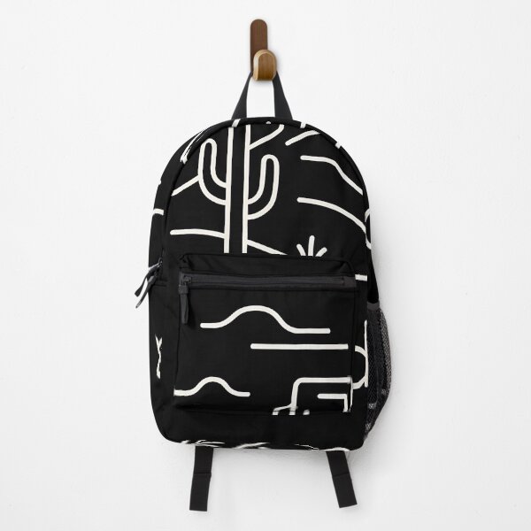 Item preview, Sedona Minimal Line Art – Colorful Desert Silhouette on Black Background | Modern Boho Wall Art & T-Shirt Design designed and sold by OzzFrequency.
