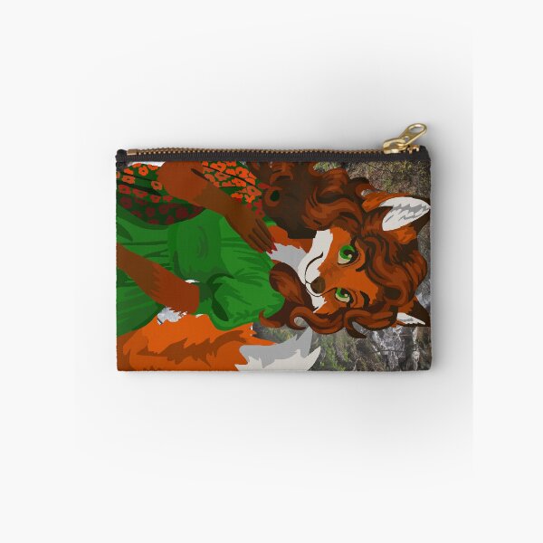 Item preview, Fox Woman in Green 2025  designed and sold by KlakkDrawsStuff.