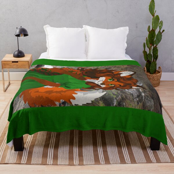 Item preview, Fox Woman in Green 2025  designed and sold by KlakkDrawsStuff.
