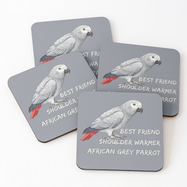 Item preview, Lispe African Grey Parrot Best Friend designed and sold by Lispe-Designs.