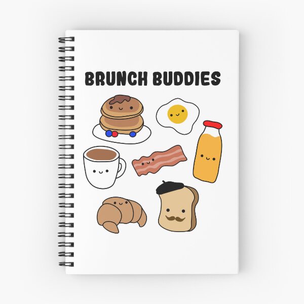 Item preview, Cute Brunch Buddies Kawaii Breakfast Food Design designed and sold by mariekawaii.
