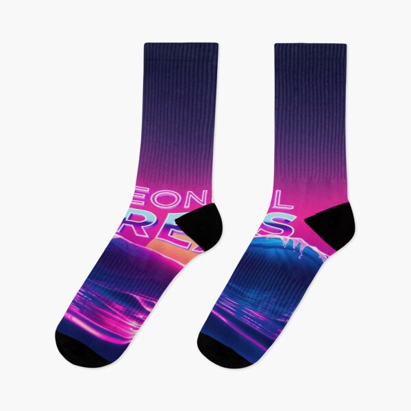 Item preview, Neon Pixel Dreams – Neon Ocean Vaporwave Aesthetic designed and sold by CMdigit.