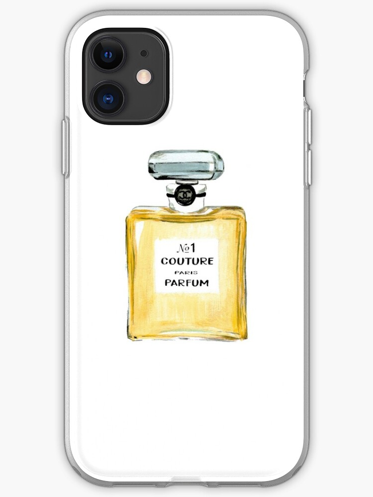 Yellow Perfume Bottle Iphone Case Cover By Slbygl Redbubble