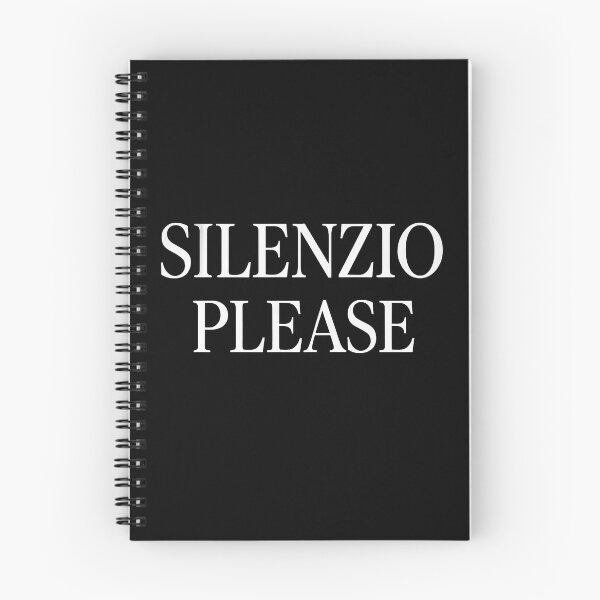 Item preview, Silenzio, Please. designed and sold by bisha.
