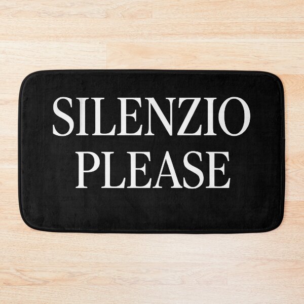 Item preview, Silenzio, Please. designed and sold by bisha.