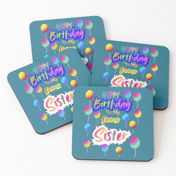 Item preview, Happy Birthday To My Sister Design designed and sold by HopeAndHustle.