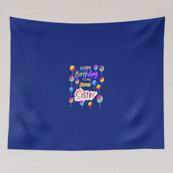 Item preview, Happy Birthday To My Sister Design designed and sold by HopeAndHustle.