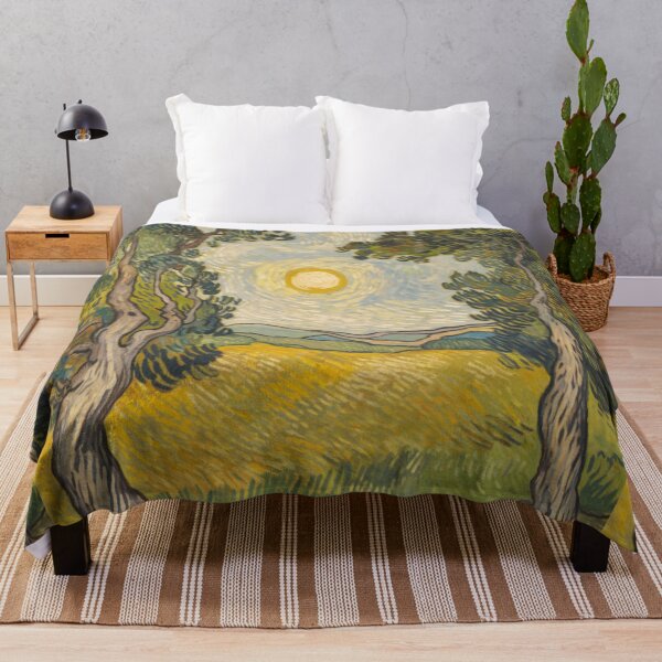Item preview, The Golden Field of Provence | Van Gogh-Inspired Landscape designed and sold by CARRAANN.