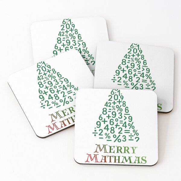 Item preview, Merry Mathmas – Funny Christmas Maths Teacher Design designed and sold by Pokah79.