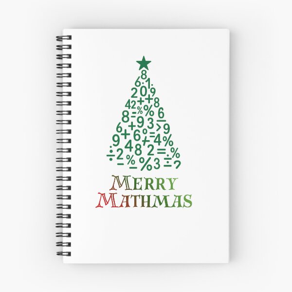 Item preview, Merry Mathmas – Funny Christmas Maths Teacher Design designed and sold by Pokah79.