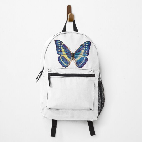 Item preview, Vintage Butterfly Lithographic Print Morpho Crypris designed and sold by ambystomatees.