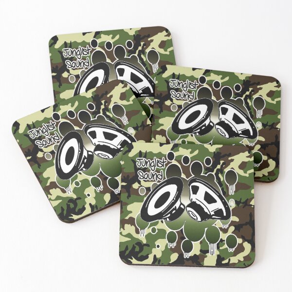 Item preview, Camo-Junglist Sound Speakeasy designed and sold by Klaus Bremner (Autotelic Art).
