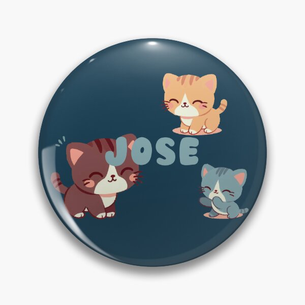Item preview, Cute Cats and Name Jose – Kawaii Personalized Design designed and sold by karolinahinc.