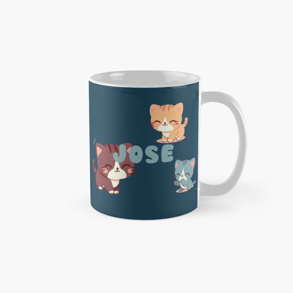 Item preview, Cute Cats and Name Jose – Kawaii Personalized Design designed and sold by karolinahinc.