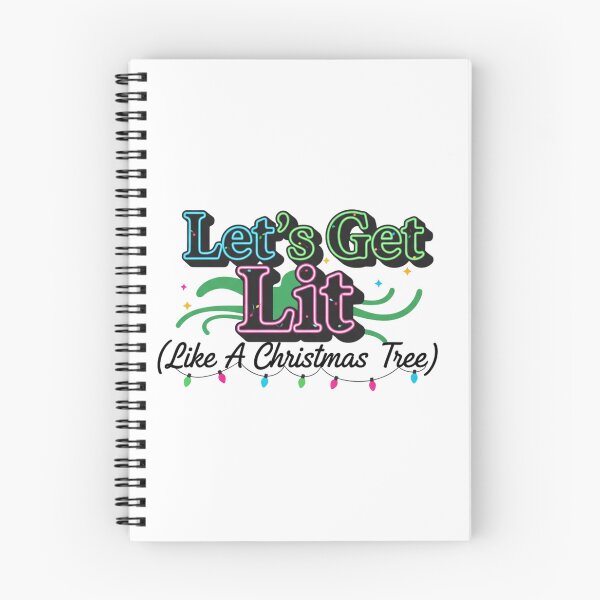 Item preview, Let's Get Lit (Like A Christmas Tree) designed and sold by Magszer.