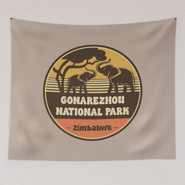 Item preview, Gonarezhou National Park Zimbabwe Safari Wildlife Adventure designed and sold by CynthiaGraphics.
