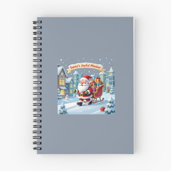 Item preview,  Cute Santa Knocking on Door – 3D Funny Scene ,  designed and sold by PaintMeWorld.