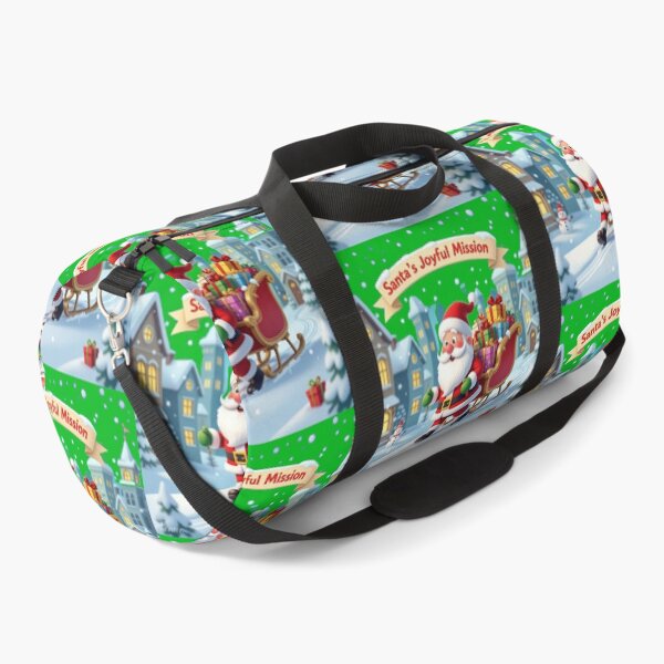 Item preview,  Cute Santa Knocking on Door – 3D Funny Scene ,  designed and sold by PaintMeWorld.