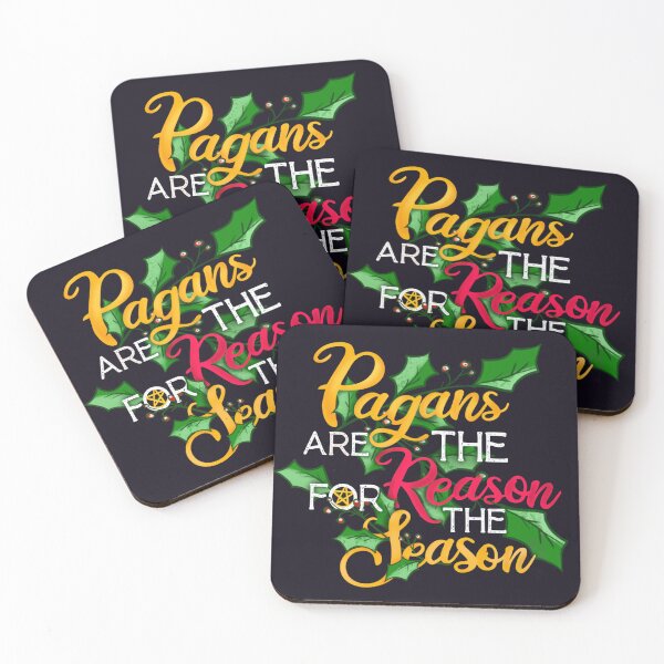 Item preview, Pagans Are the Reason for the Season – Holly Yule Design designed and sold by Root2Realm.