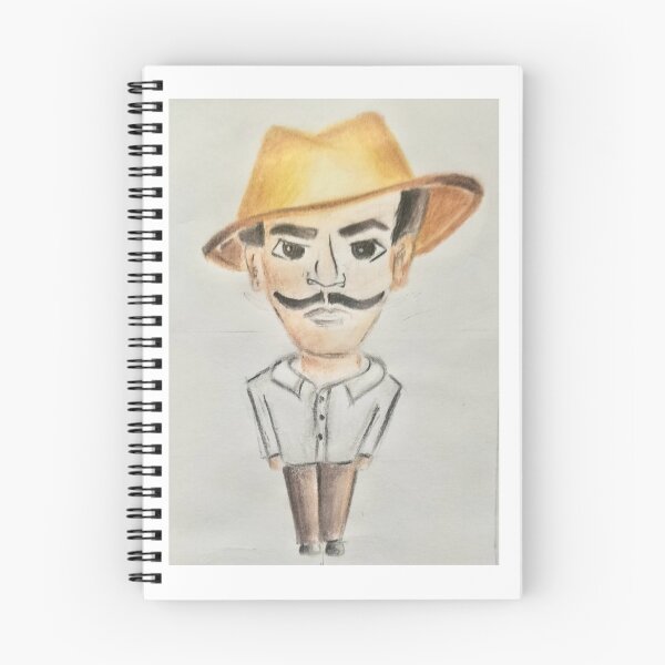 Item preview, Sardar Bhagat Singh  designed and sold by NadarDesigns.