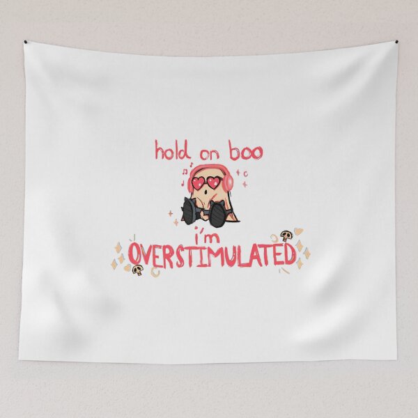 Item preview, Overstimulated Ghostie designed and sold by ToscaSamShop.
