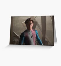 Trans Peter Parker Greeting Card