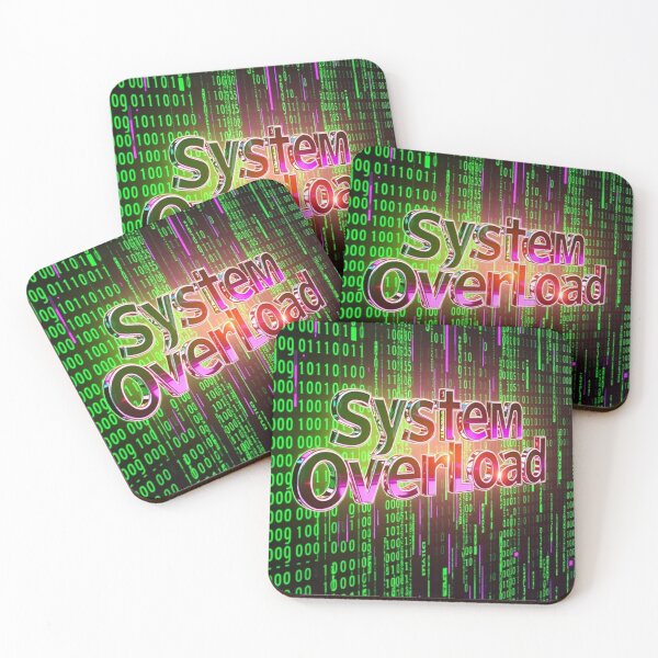 Item preview, System Overload – Glitchcore Y2K Chrome Design designed and sold by CMdigit.