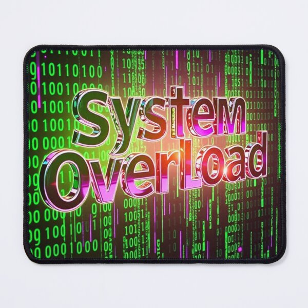 Item preview, System Overload – Glitchcore Y2K Chrome Design designed and sold by CMdigit.