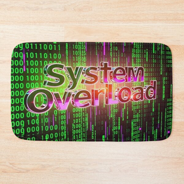 Item preview, System Overload – Glitchcore Y2K Chrome Design designed and sold by CMdigit.
