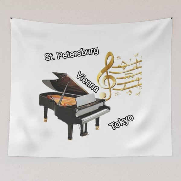 Item preview, Music Instruments into Digital Art: Pianoes/Keyboards designed and sold by QuasarDigitalSurrealism.